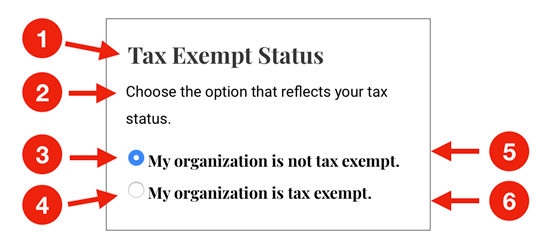 Woocommerce Tax Exempt Checkout widget